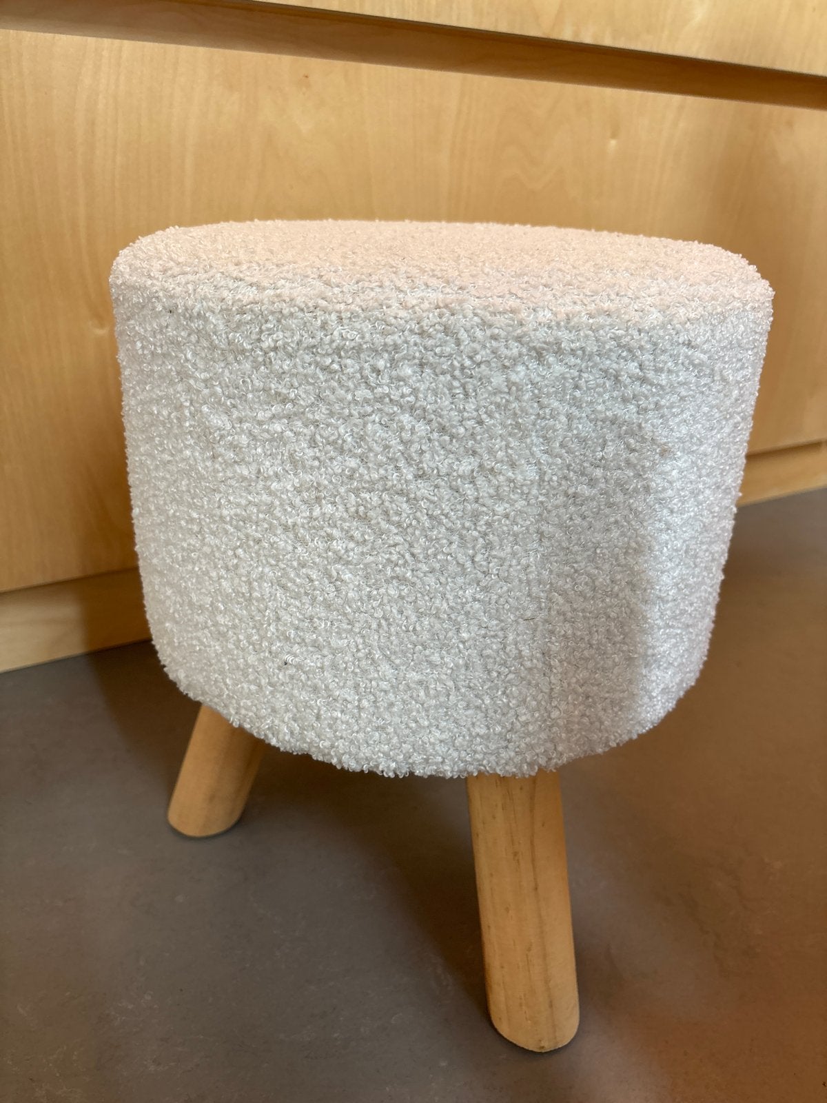 Teddy poefje, Huis en Inrichting, Krukjes, Ophalen, Gebruikt, Overige materialen
