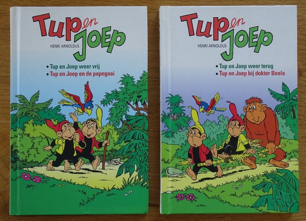 Tup en Joep 2 boekjes, Fictie algemeen, Henri Arnoldus, Ophalen of Verzenden, Zo goed als nieuw