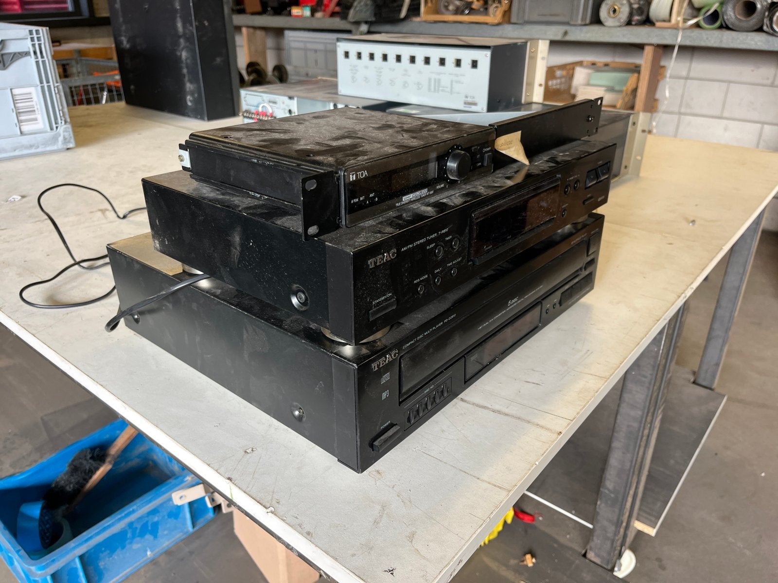TEAC Stereo Set: Tuner en CD-speler, Gebruikt, Losse componenten, Cd-speler, Ophalen