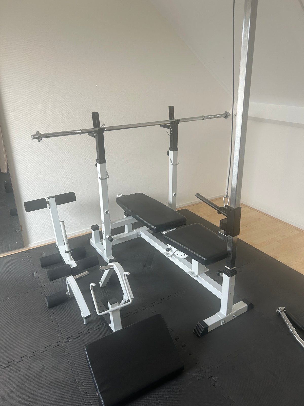 Sportbank combi, Sport en Fitness, Fitnessmaterialen, Ophalen, Gebruikt, Fitnessbank