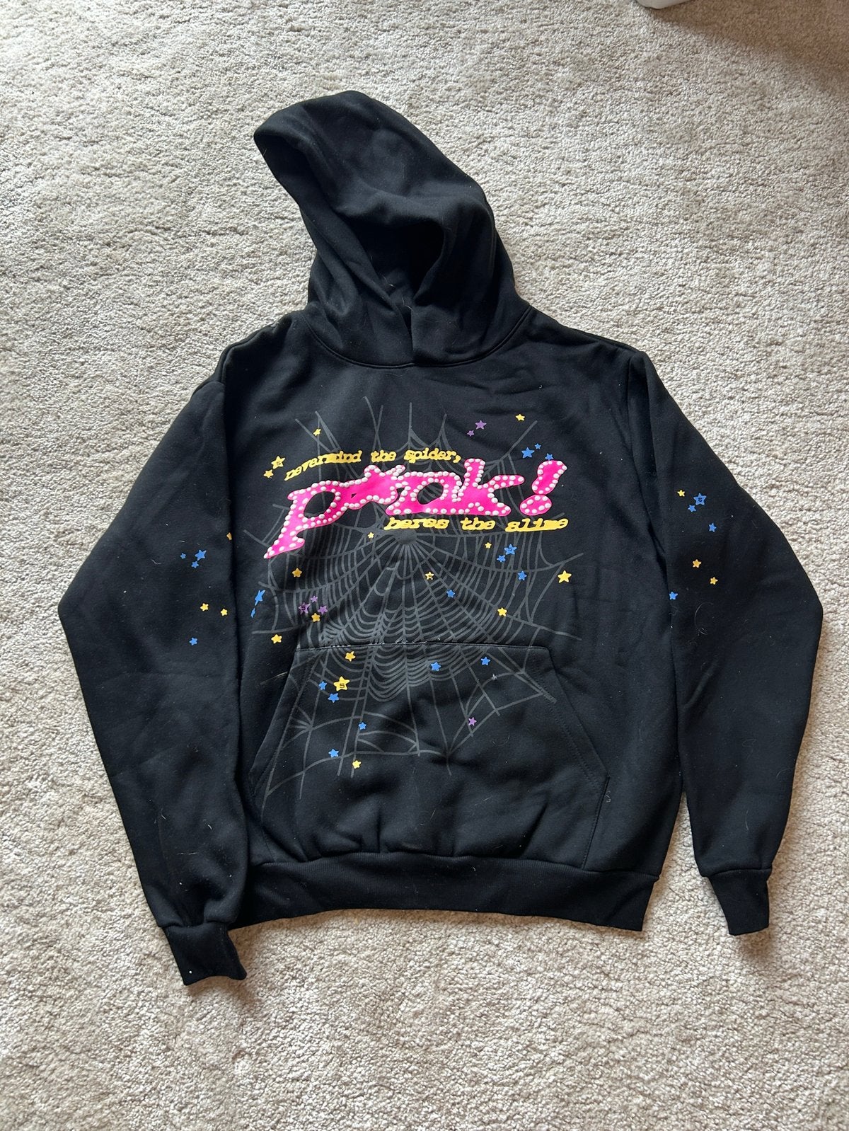Sp5der hoodie punk maat L, Ophalen of Verzenden, Zo goed als nieuw