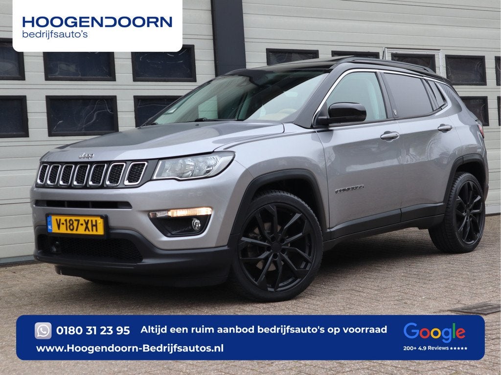 Jeep Compass 1.4 MultiAir 141pk Trailhawk - Grijs kenteken -, Auto's, Bestelauto's, Bedrijf, Te koop, ABS, Achteruitrijcamera
