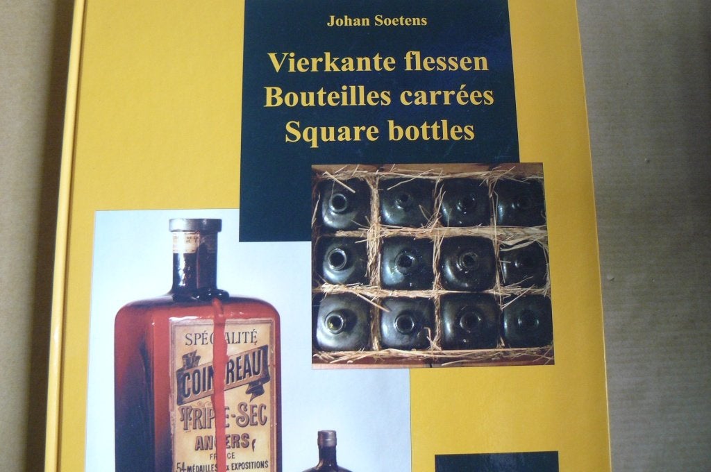 VIERKANTE FLESSEN / Johan Soetens / Leerdam / Kristalunie, Antiek en Kunst, Antiek | Glas en Kristal, Ophalen of Verzenden