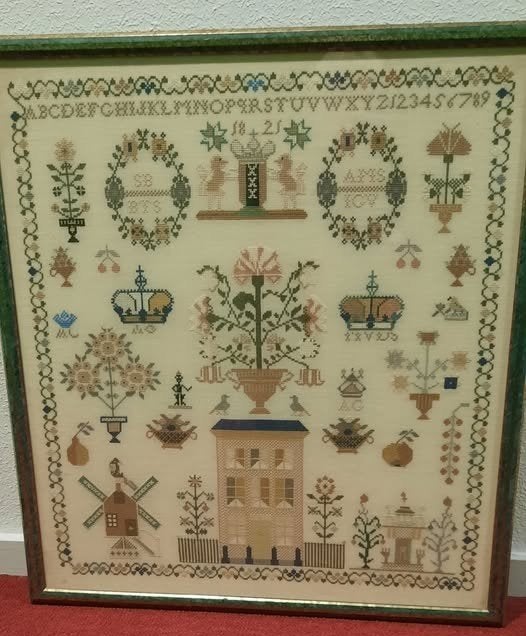 merklap, Huis en Inrichting, Meerkleurig, Ophalen of Verzenden, Textiel, Klassiek