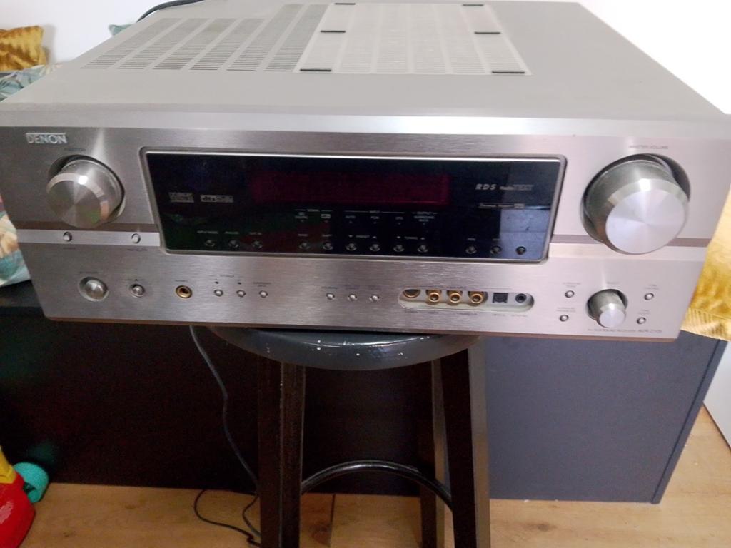 Denon AVR-2105 AV Surround Receiver, Audio, Tv en Foto, Versterkers en Receivers, Denon, Ophalen of Verzenden, 120 watt of meer