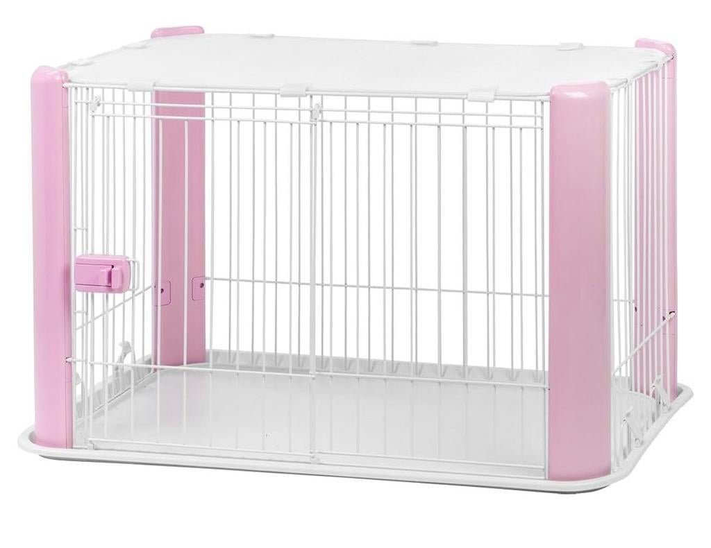 Roze honden benches 2 klein, 2 groot puppyren, Ophalen, Zo goed als nieuw