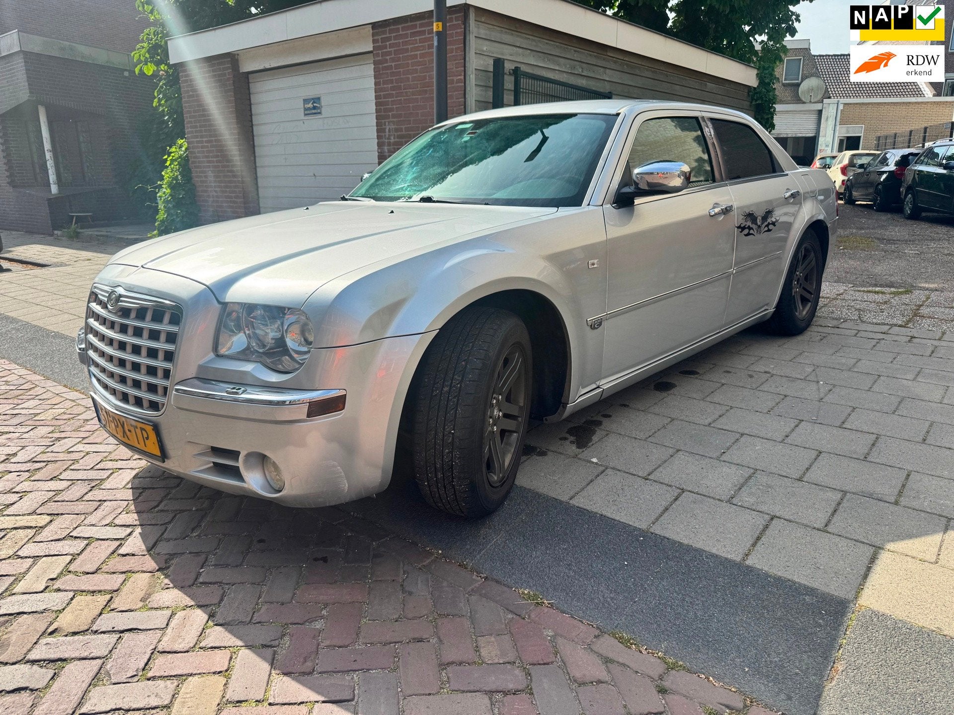 Chrysler 300C 2.7 V6, Auto's, Chrysler, Automaat, Gebruikt, Zwart, Bedrijf