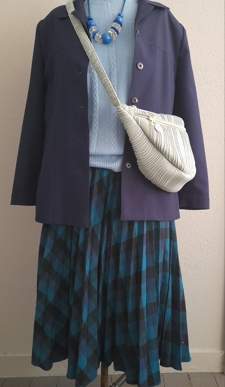 Vintage Plooirok Betty Barclay Retro Kleding, Kleding | Dames, Maat 38/40 (M), Betty Barclay, Ophalen of Verzenden, Zo goed als nieuw