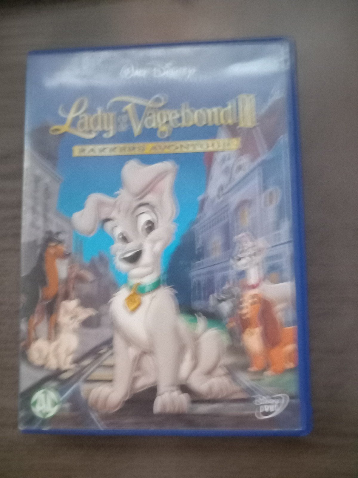 Lady en de Vagebond II: Rakker's Avontuur DVD, Gebruikt, Alle leeftijden, Overige genres, Ophalen of Verzenden