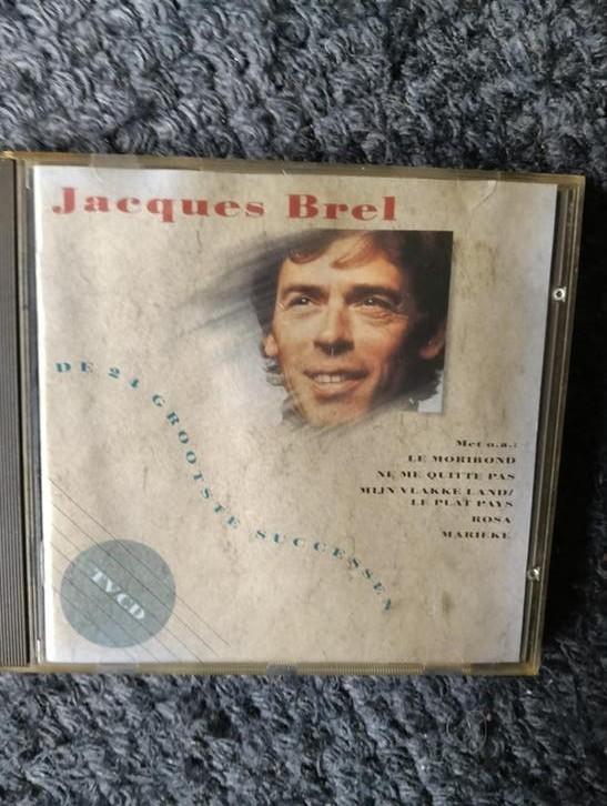 Jacques Brel - De 25 Grootste Successen TVCD, Ophalen of Verzenden, Gebruikt