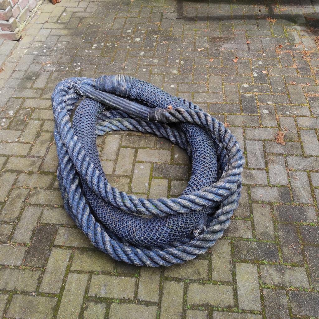 Kabelaring Blauw/ grijs/ zwart., Watersport en Boten, Bootonderdelen, Ophalen, Gebruikt, Overige typen, Motorboot