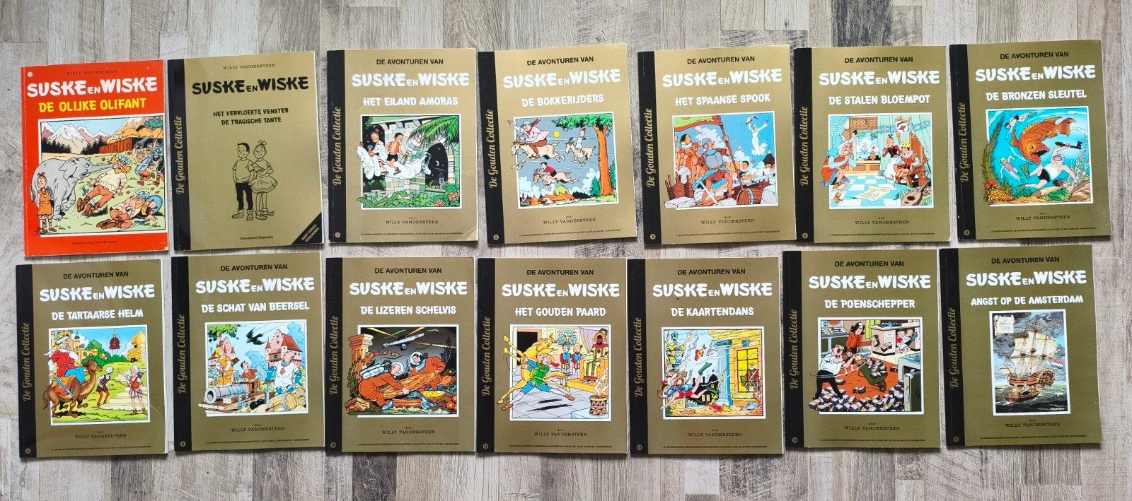 Suske en Wiske - De Gouden Collectie, Boeken, Meerdere stripboeken, Ophalen, Gelezen