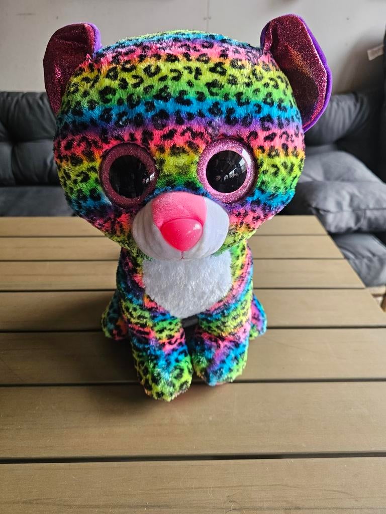 Luipaard ty beanie boo's xl, Ophalen of Verzenden, Zo goed als nieuw, Overige typen