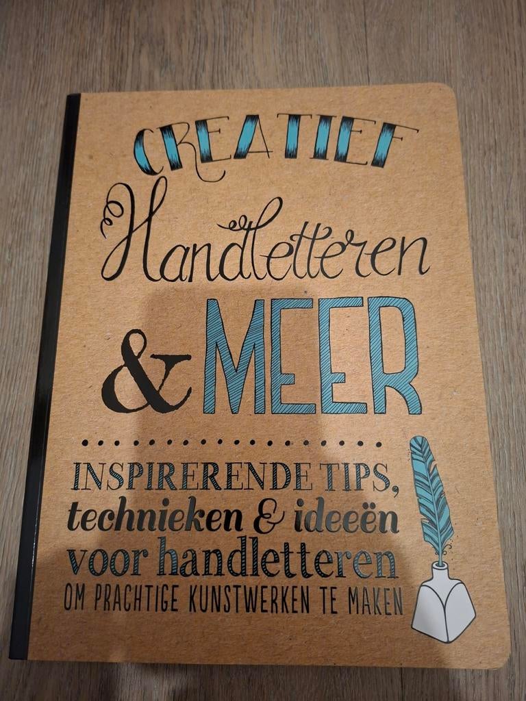 Creatief Handletteren & Meer: Inspiratie & Technieken, Ophalen of Verzenden, Zo goed als nieuw, Tekenen en Schilderen, Onbekend