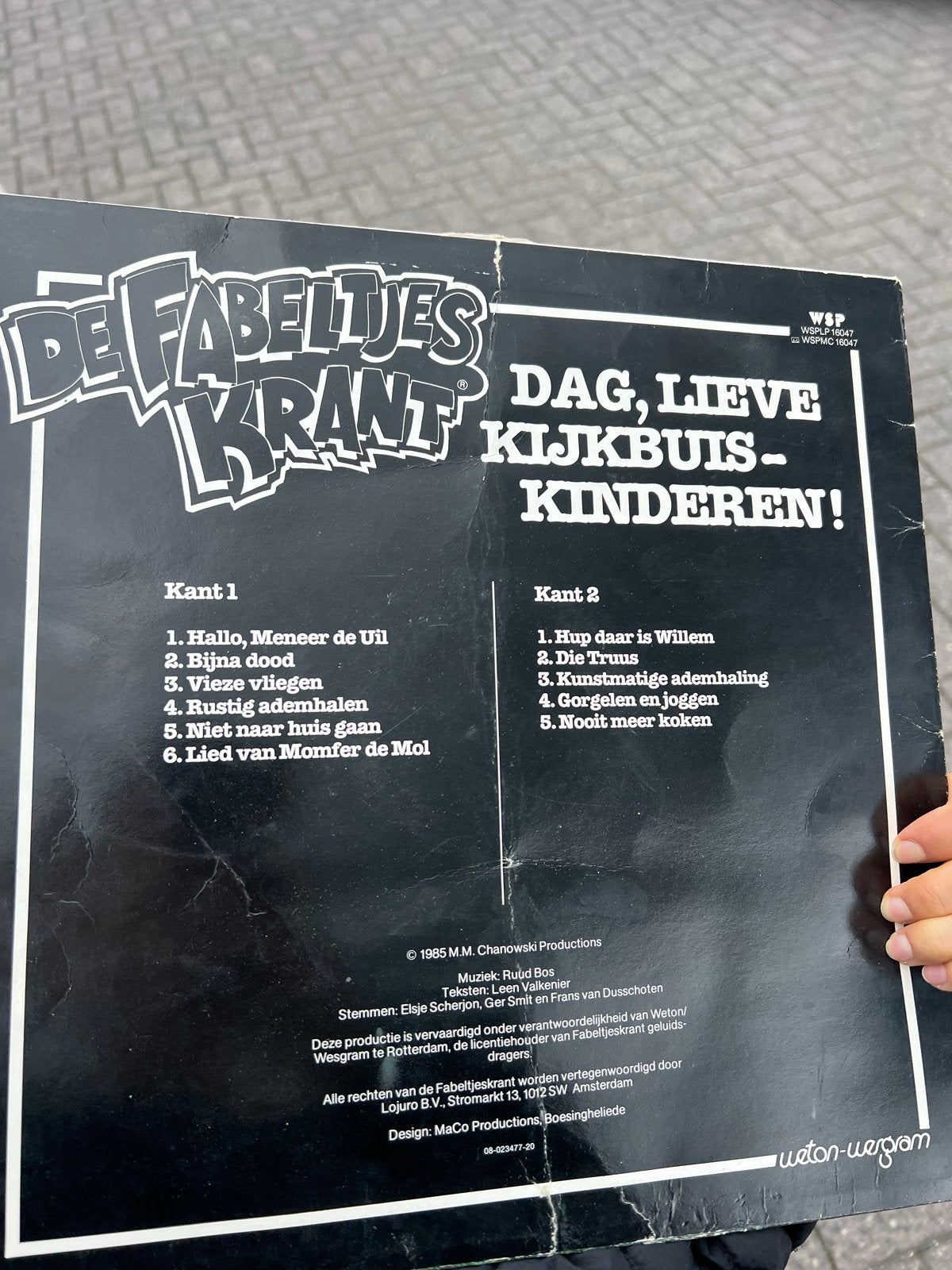LP De Fabeltjeskrant - Dag, lieve kijkbuiskinderen!, Ophalen of Verzenden, Gebruikt, 12 inch, Overige genres