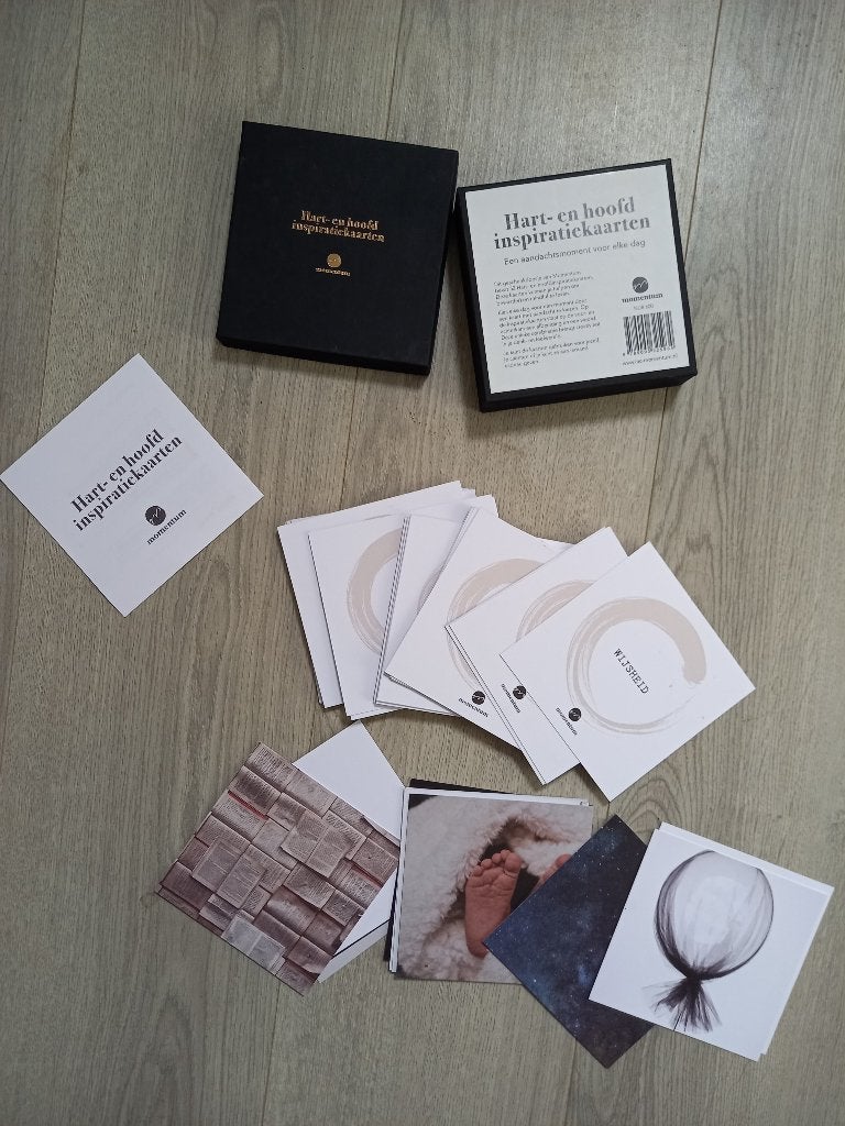 Hart en Hoofd Inspiratiekaarten, Ophalen of Verzenden, Zo goed als nieuw, Overige onderwerpen, Achtergrond en Informatie