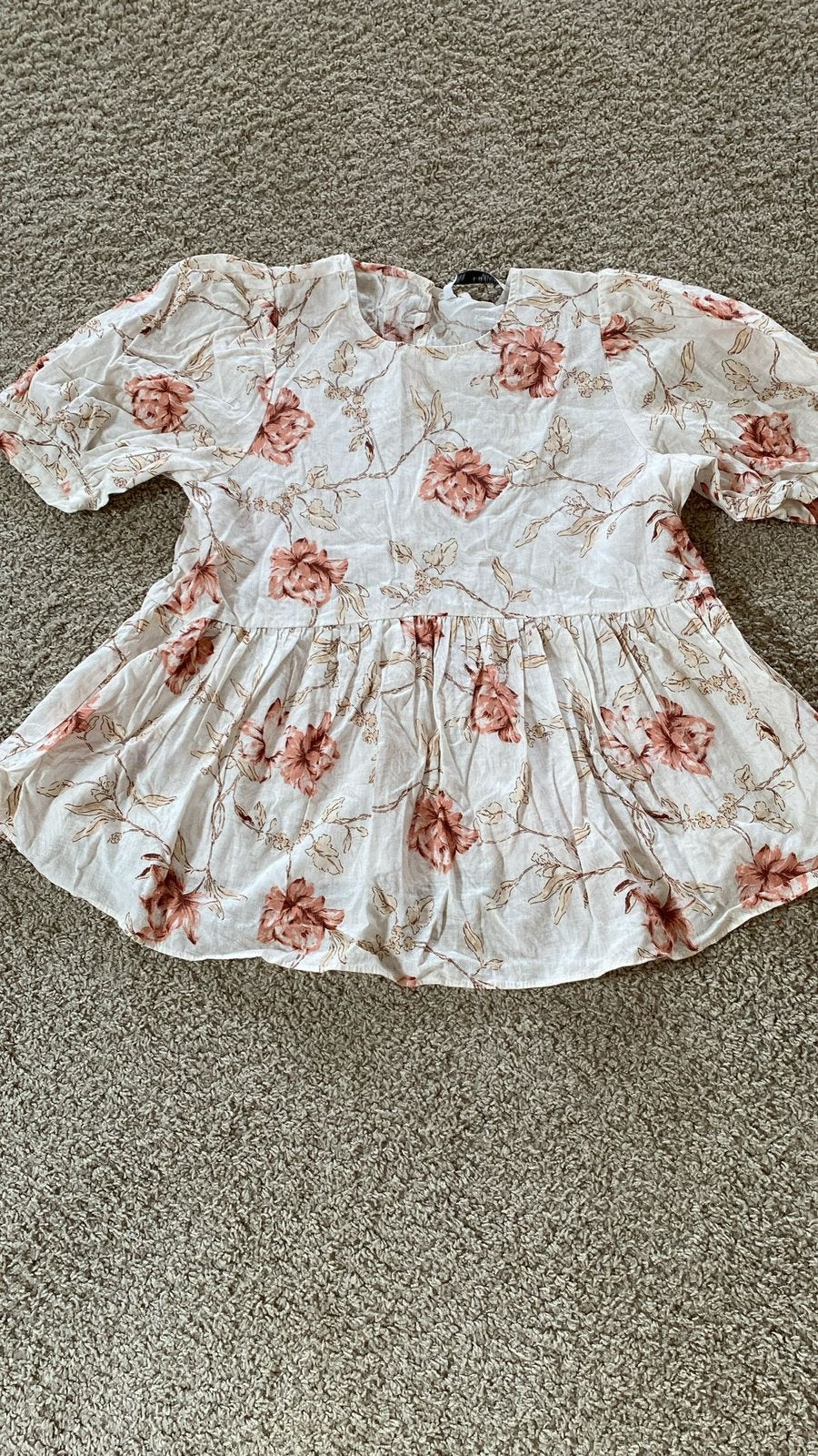 Zara dames top maat xs bloemen, Ophalen of Verzenden, Zo goed als nieuw, Maat 34 (XS) of kleiner, Zonder mouw