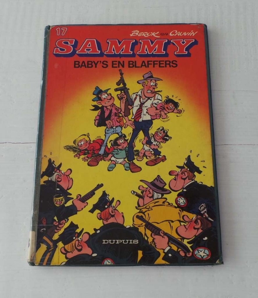 Stripboek SAMMY Baby's en blaffer 17 door Berck en Cauvin, Gelezen, Eén stripboek, Ophalen of Verzenden, Berck