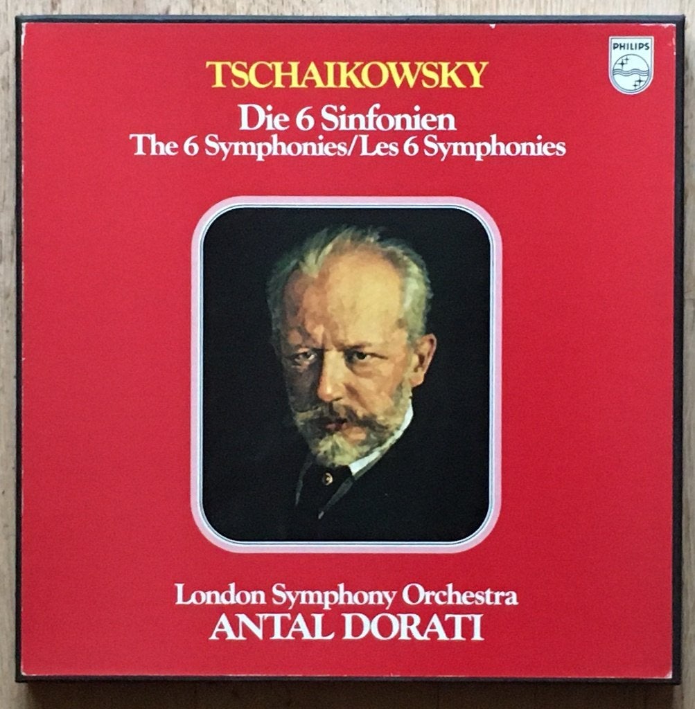 Tschaikovsky de 6 Symfonieën (6LP), Boxset, Ophalen of Verzenden, Zo goed als nieuw, Romantiek