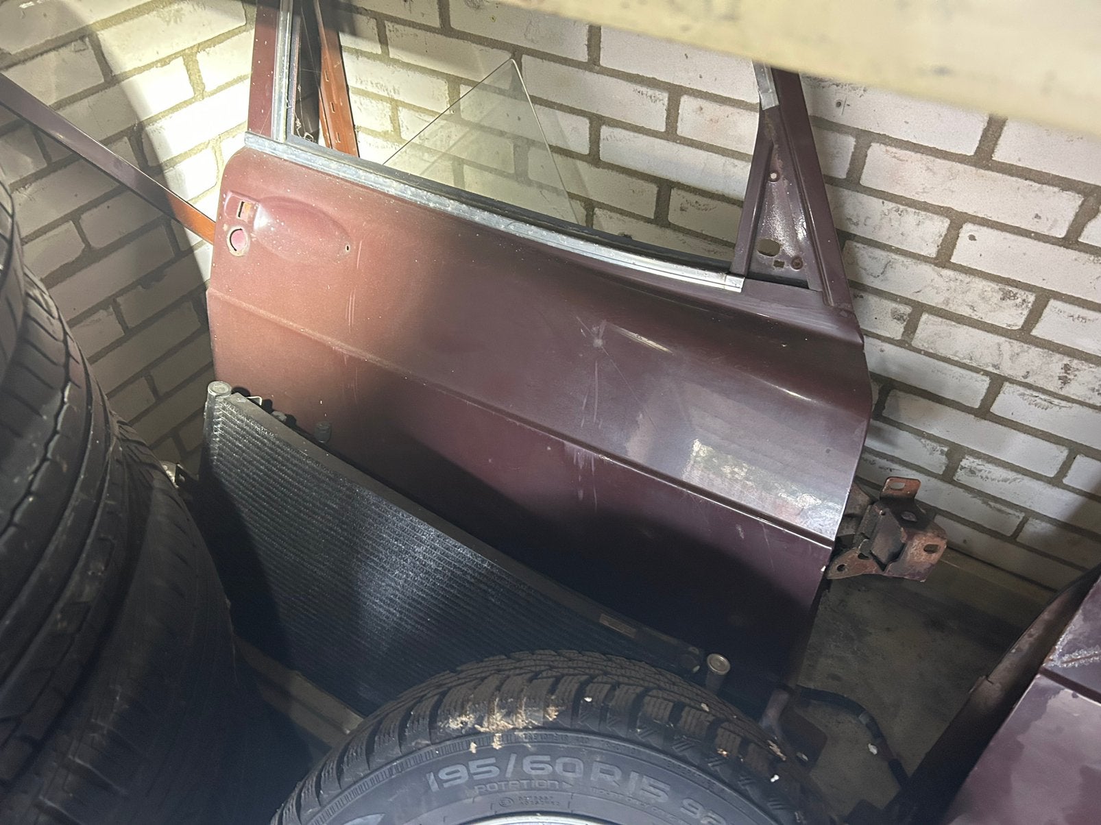 Portieren saab 900 classic, Auto-onderdelen, Ophalen of Verzenden, Saab, Deur