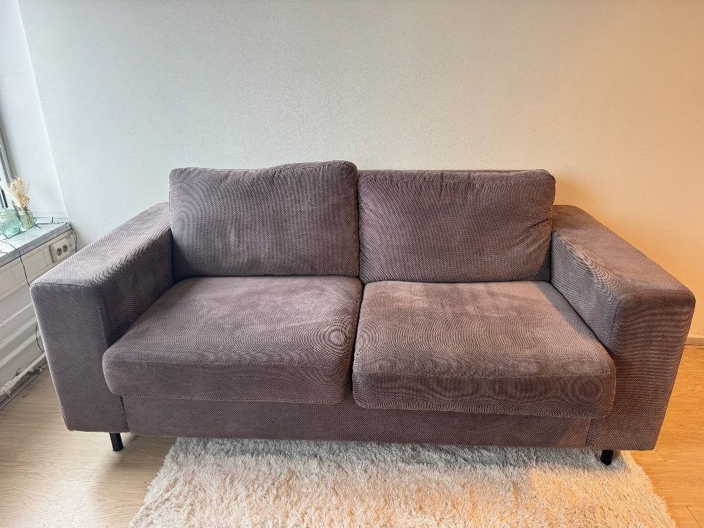 2/3 persoonsbank, Huis en Inrichting, Banken | Sofa's en Chaises Longues, Gebruikt, Tweepersoons, 150 tot 200 cm, 75 tot 100 cm