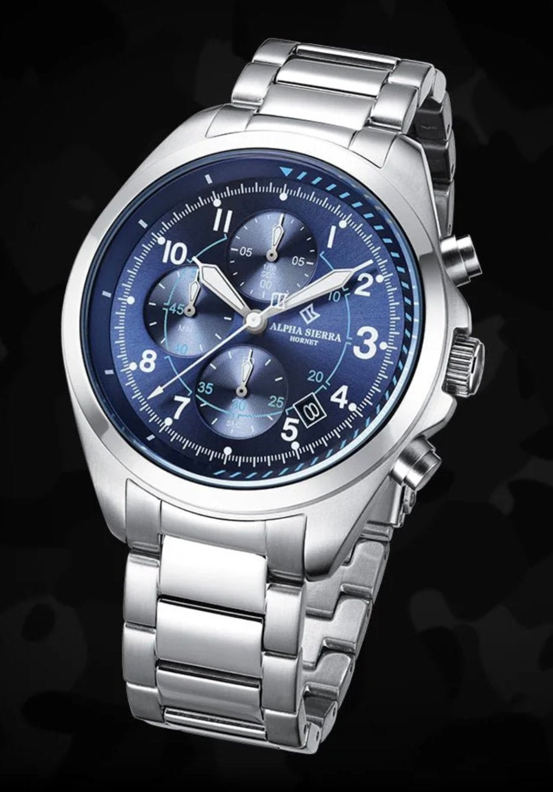 ALPHA SIERRA HORNET CHRONO TWV399€! 💯%NIEUW MET CERTIFICAAT, Ophalen of Verzenden, Nieuw