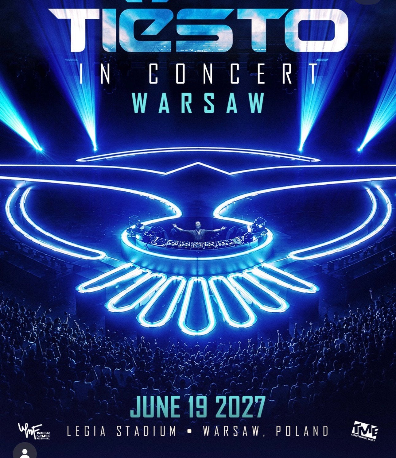 2 tickets tiesto warsaw Vip Premium, Tickets en Kaartjes, Twee personen