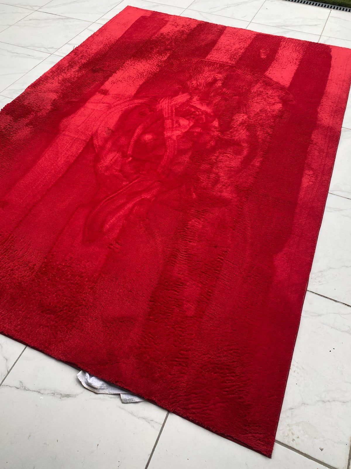 Rood vloerkleed - Royal Hali - Gebruikt 3x2 meter, Huis en Inrichting, Ophalen, Gebruikt, 100 tot 150 cm, 150 tot 200 cm