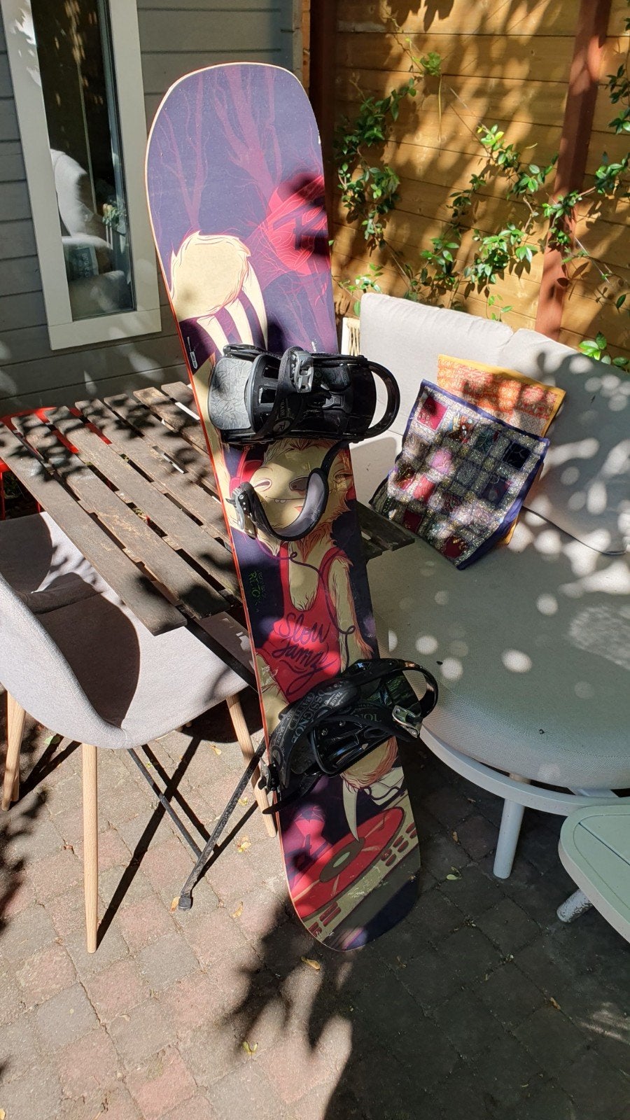 Rossignol Retox Snowboard 156 met bindingen, Sport en Fitness, Snowboarden, Ophalen, Gebruikt, Board