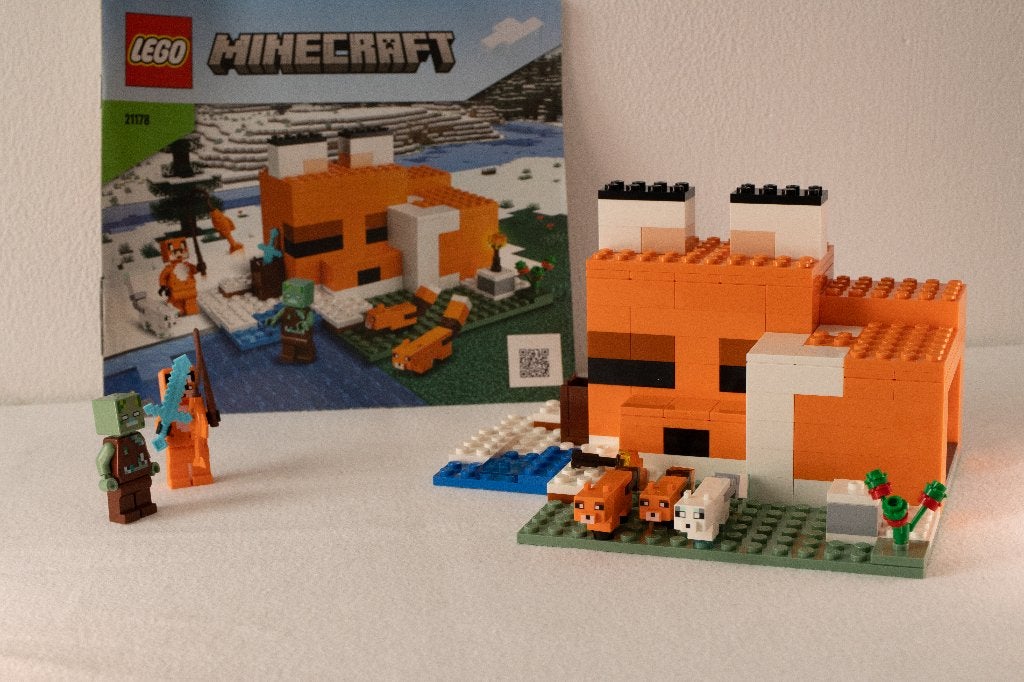 Lego Minecraft 21178 de Vossenhut, Minecraft, Lego, Inclusief instructies, Ophalen of Verzenden