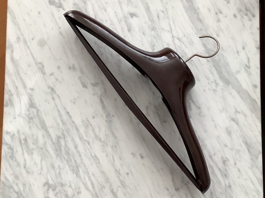 Vintage klerenhanger bakeliet 3x, Ophalen of Verzenden