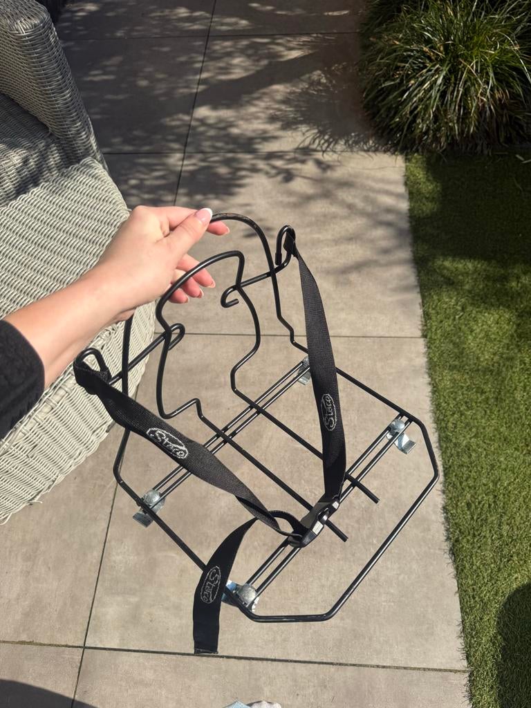 Fietsrekje / Monkey rekje / Schoolrekje, Fietsen en Brommers, Fietsaccessoires | Bagagedragers, Ophalen, Gebruikt