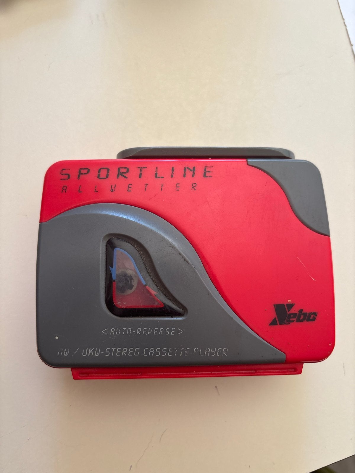 Sportline Allwetter Cassettespeler - Defect, Ophalen of Verzenden, Walkman