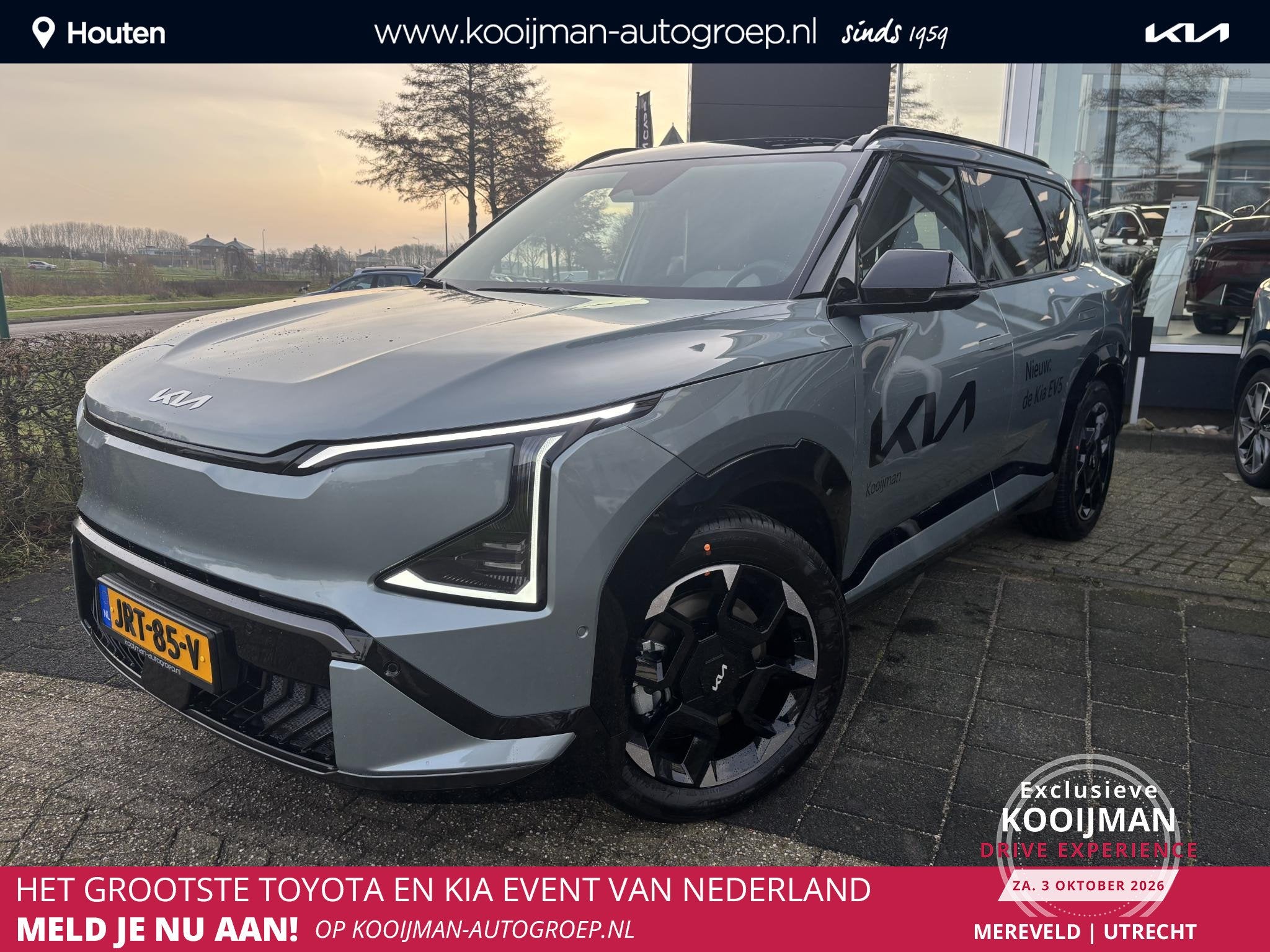 Kia EV5 GT-PlusLine 81.4 kWh Demo nu proef te rijden!