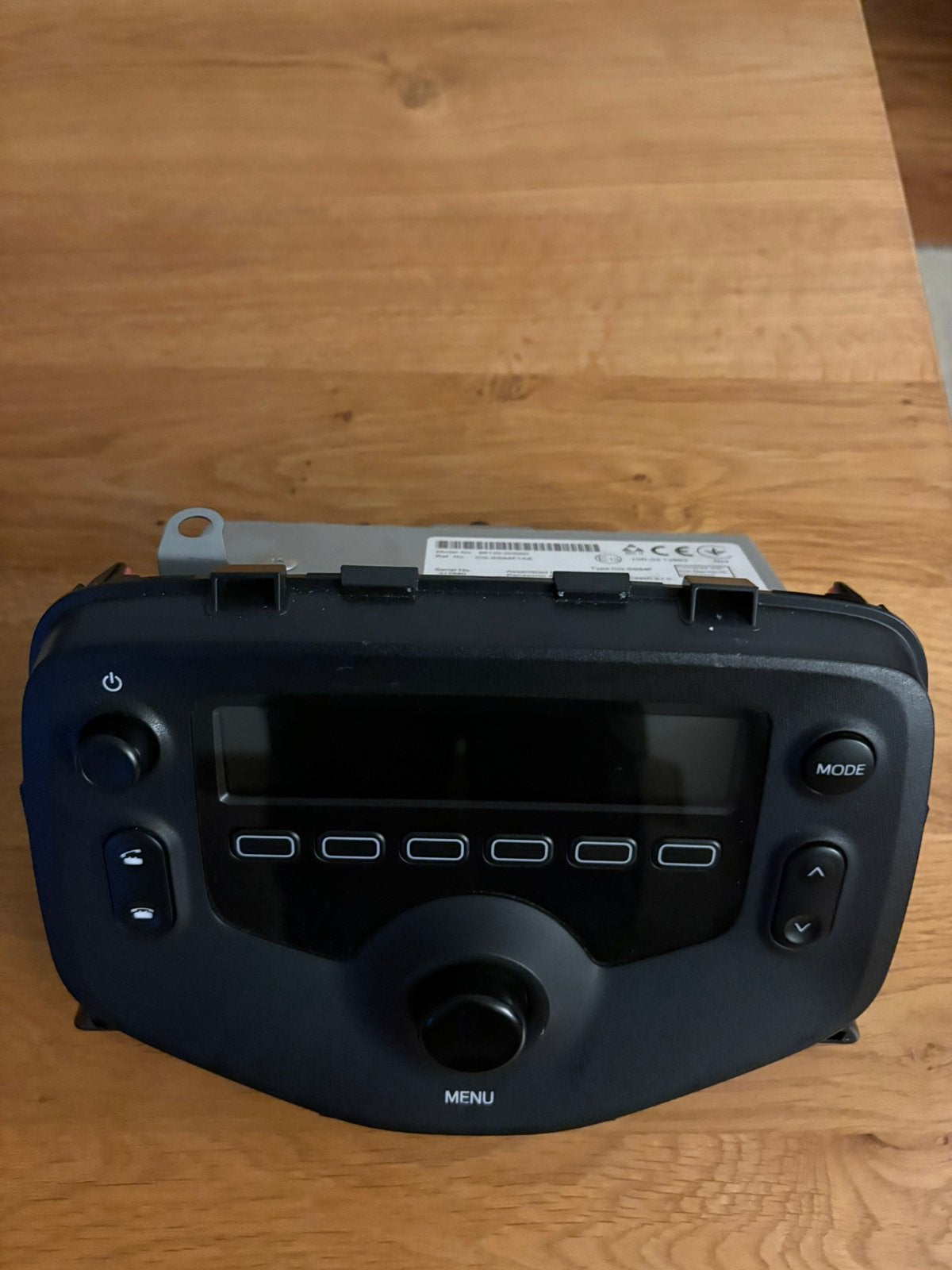 Citroen c1 radio, Ophalen of Verzenden, Zo goed als nieuw