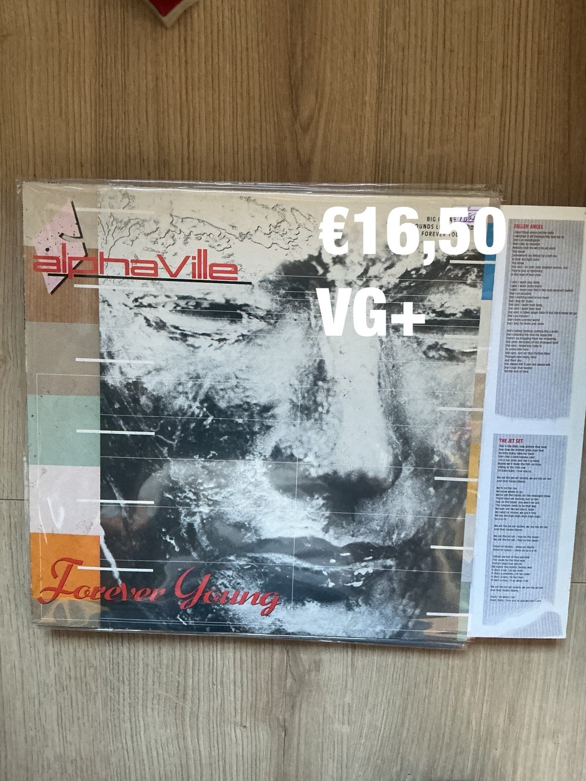 Alphaville-forever young, Cd's en Dvd's, Vinyl | Pop, Gebruikt, Inclusief binnenhoes, Originele persing, 1980 - 1989, Overige formaten