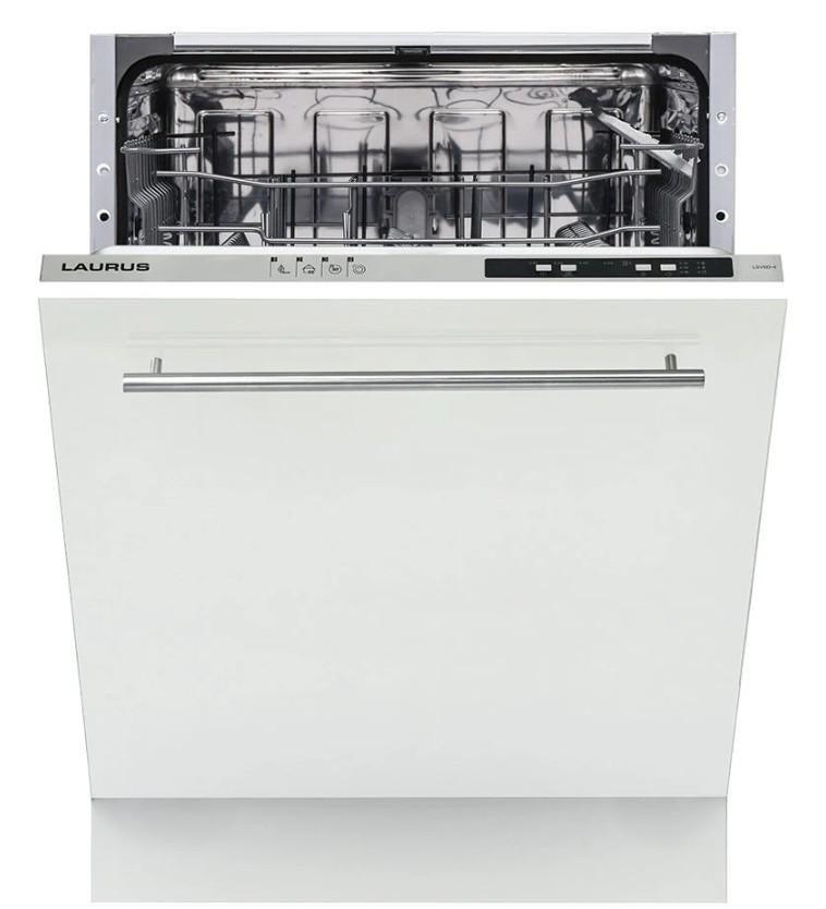Laurus LSV60-4 - Inbouw vaatwasser - AquaStop - BestekMand, Witgoed en Apparatuur, Ophalen, Inbouw, 85 tot 90 cm, Nieuw