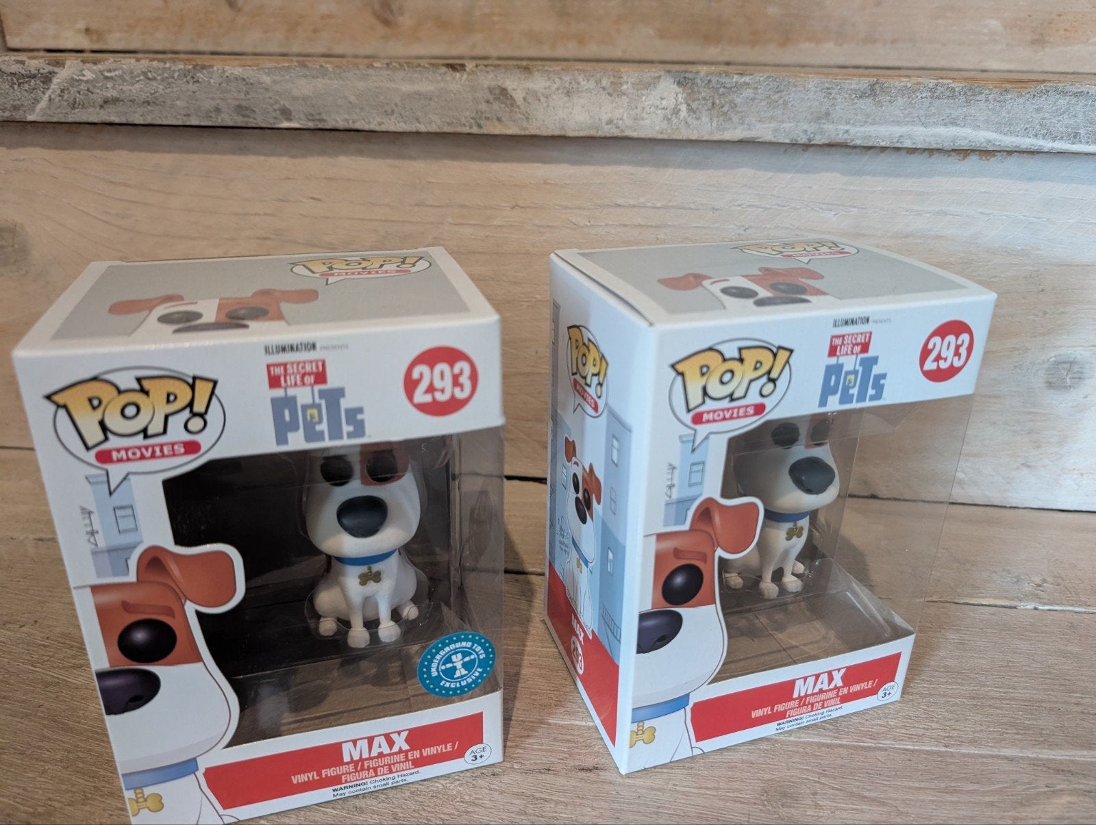Funko Pop! Max The Secret Life of Pets - Flocked Exclusive, Ophalen of Verzenden, Zo goed als nieuw