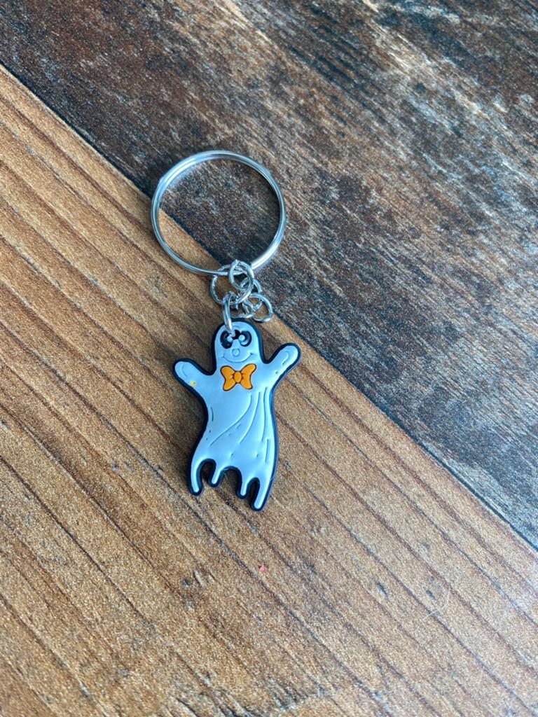 Spook sleutelhanger - Halloween accessoire, Ophalen of Verzenden, Nieuw, Knuffel of Figuurtje