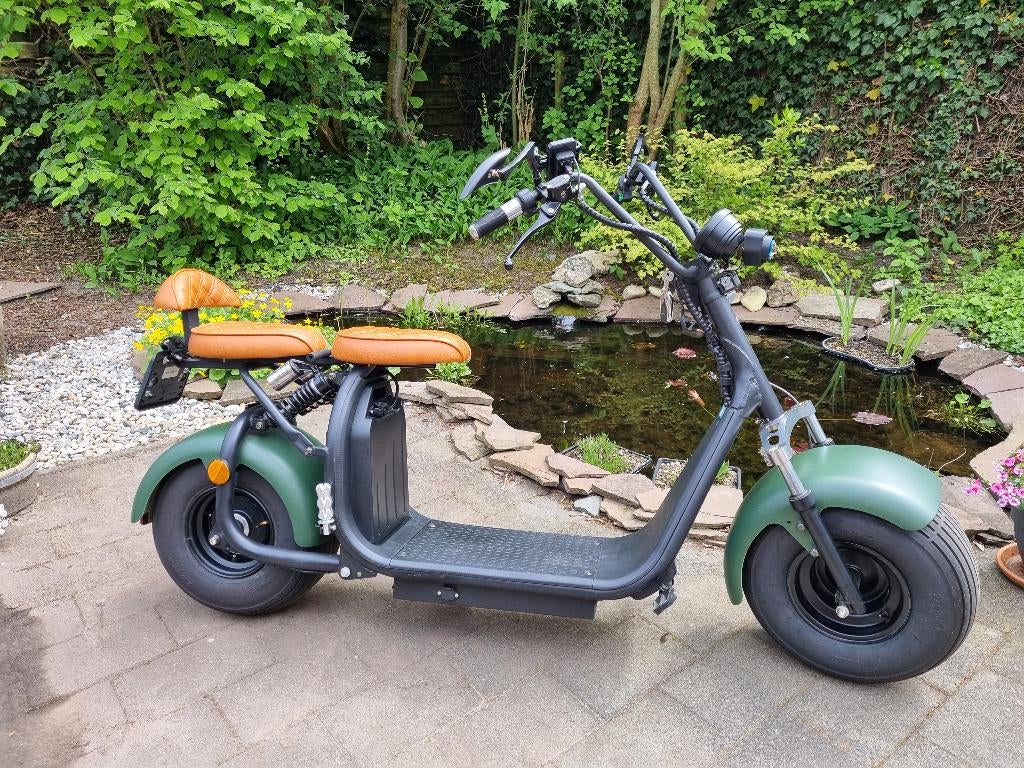 Ecruiser, electriscche (snor)scooter, Fietsen en Brommers, Scooters | Piaggio, Zo goed als nieuw, Overige modellen, Elektrisch