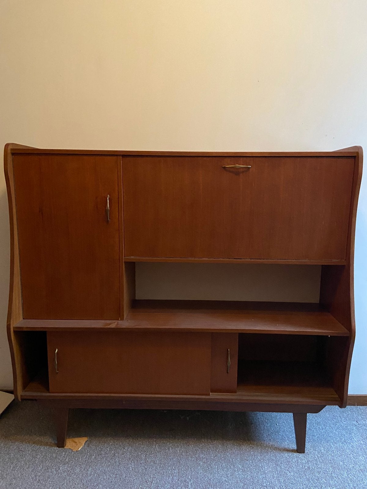 Vintage Teak Kast / Dressoir - Jaren '60 Design, Ophalen