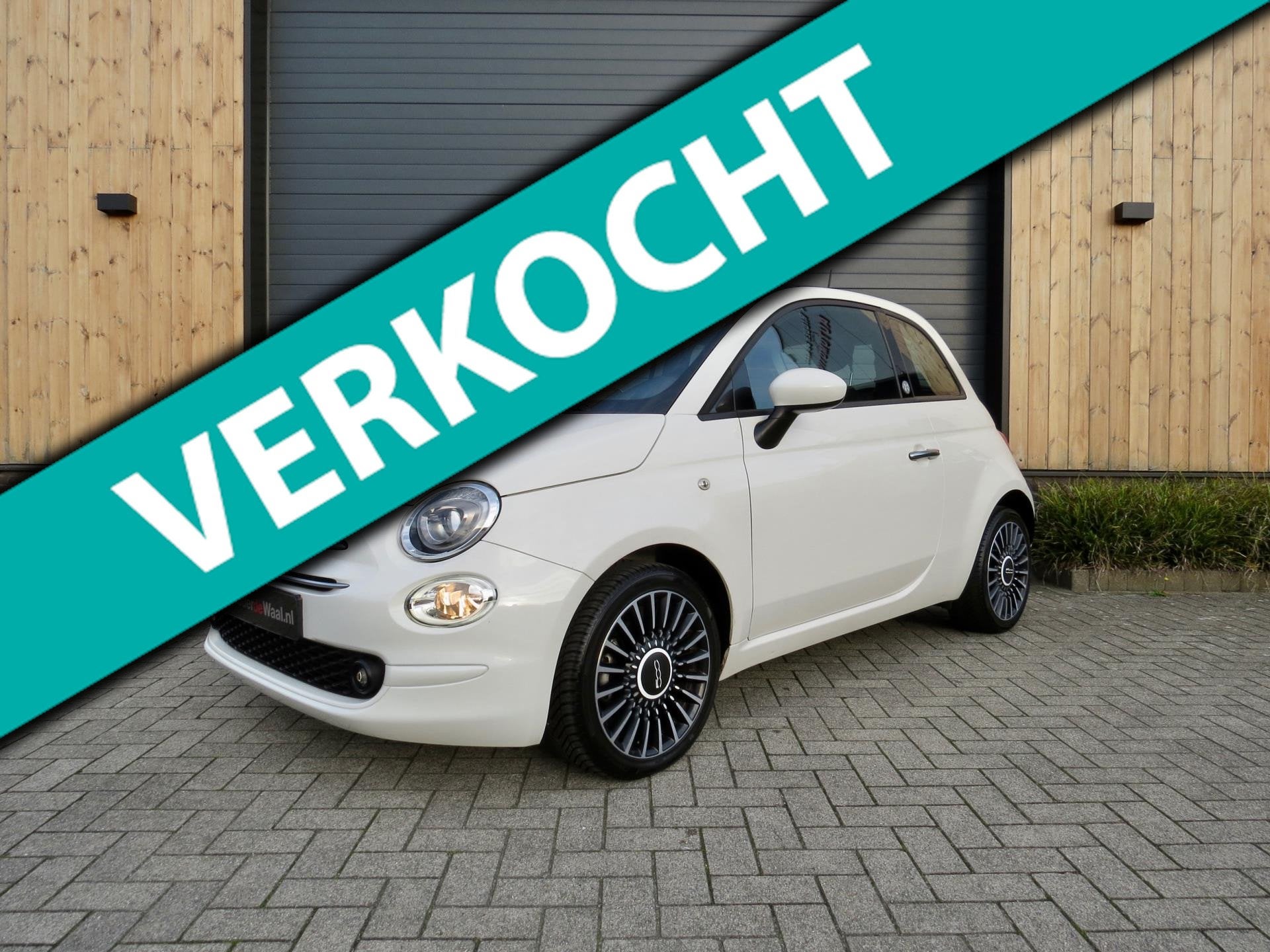 Fiat 500 1.0 Hybrid Launch Edition *Carplay *Cruise con, Auto's, Voorwielaandrijving, Gebruikt, Zwart, 4 stoelen