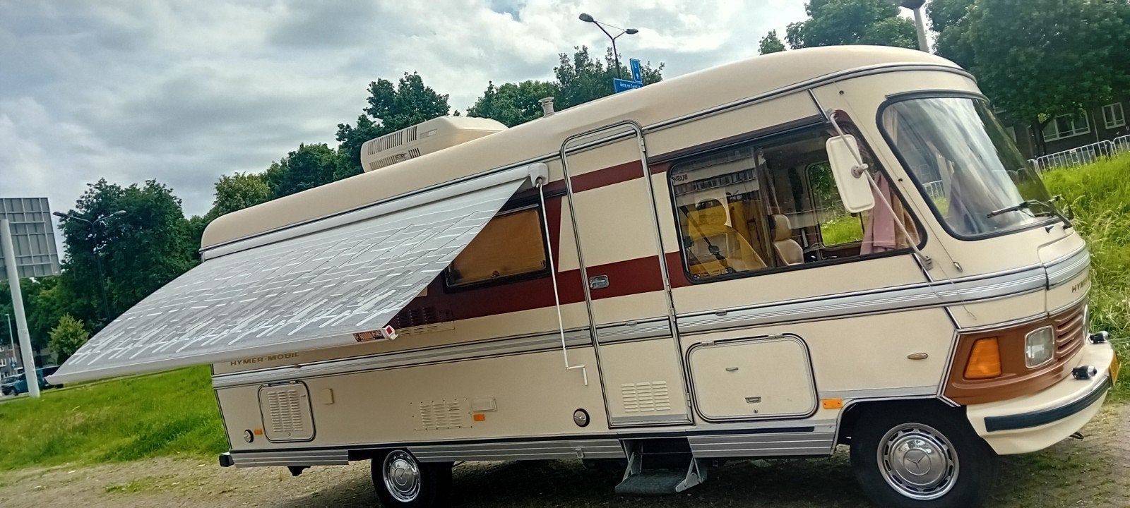 Hymer camper 660S bruine beer 1980, Automaat, 6 tot 7 meter, Diesel, Particulier