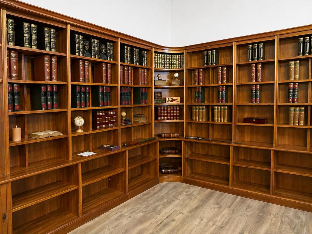 Foto 3 van Hoek boekenkast / bibliotheekkast van Jesco Meubels