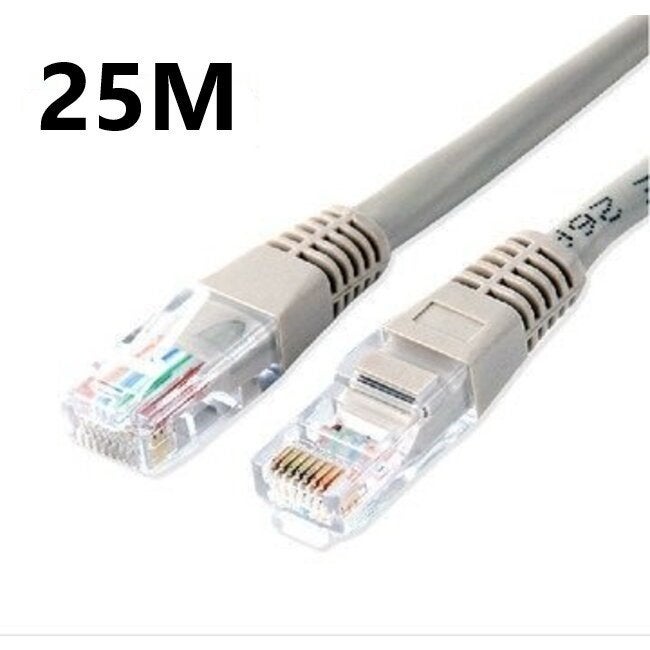 U6-G25 CAT6 UTP Netwerkkabel RJ45 Male 25.00 m, Ophalen of Verzenden