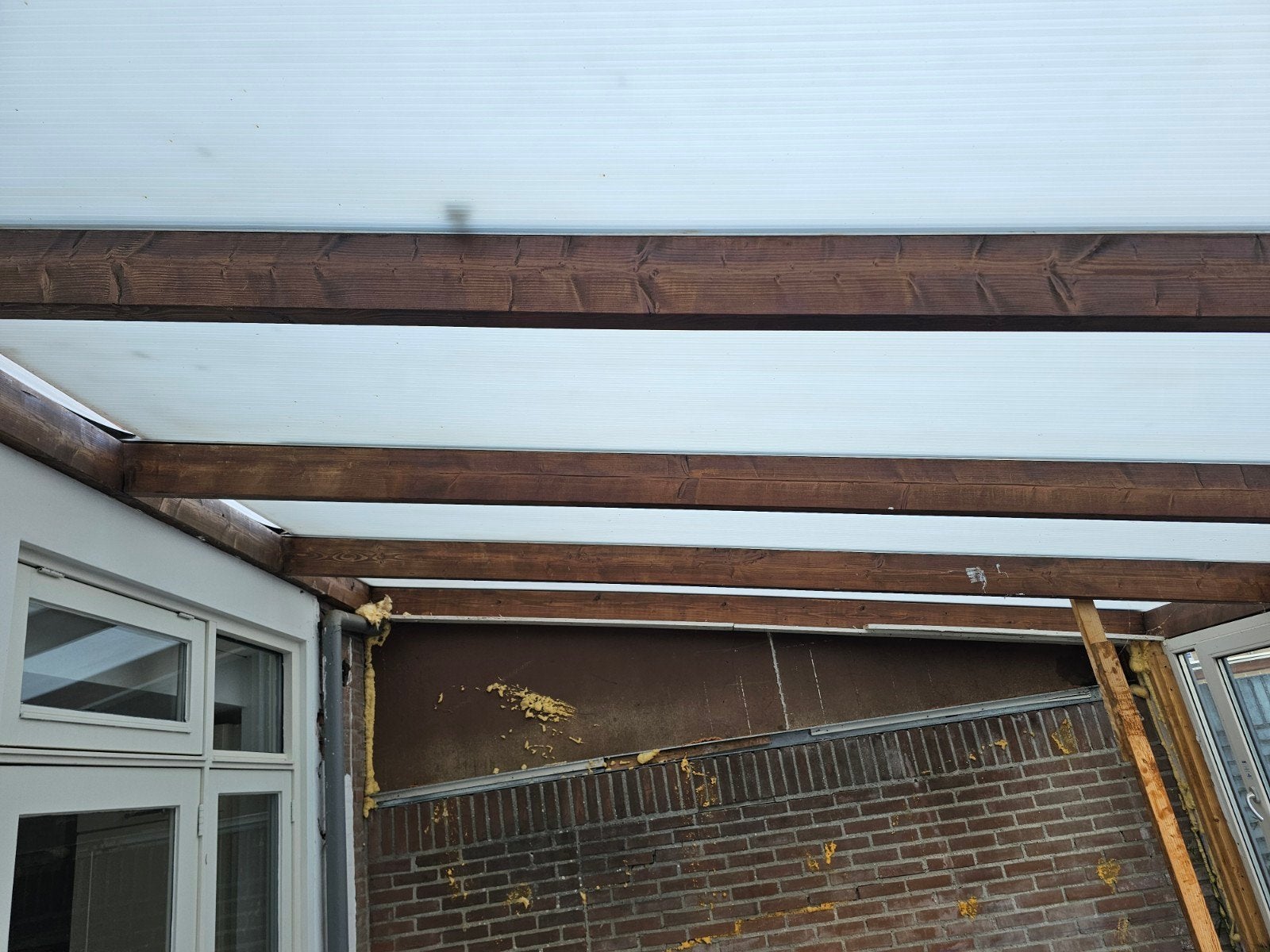 Platen en balken van overkapping - zelf demonteren, Ophalen of Verzenden