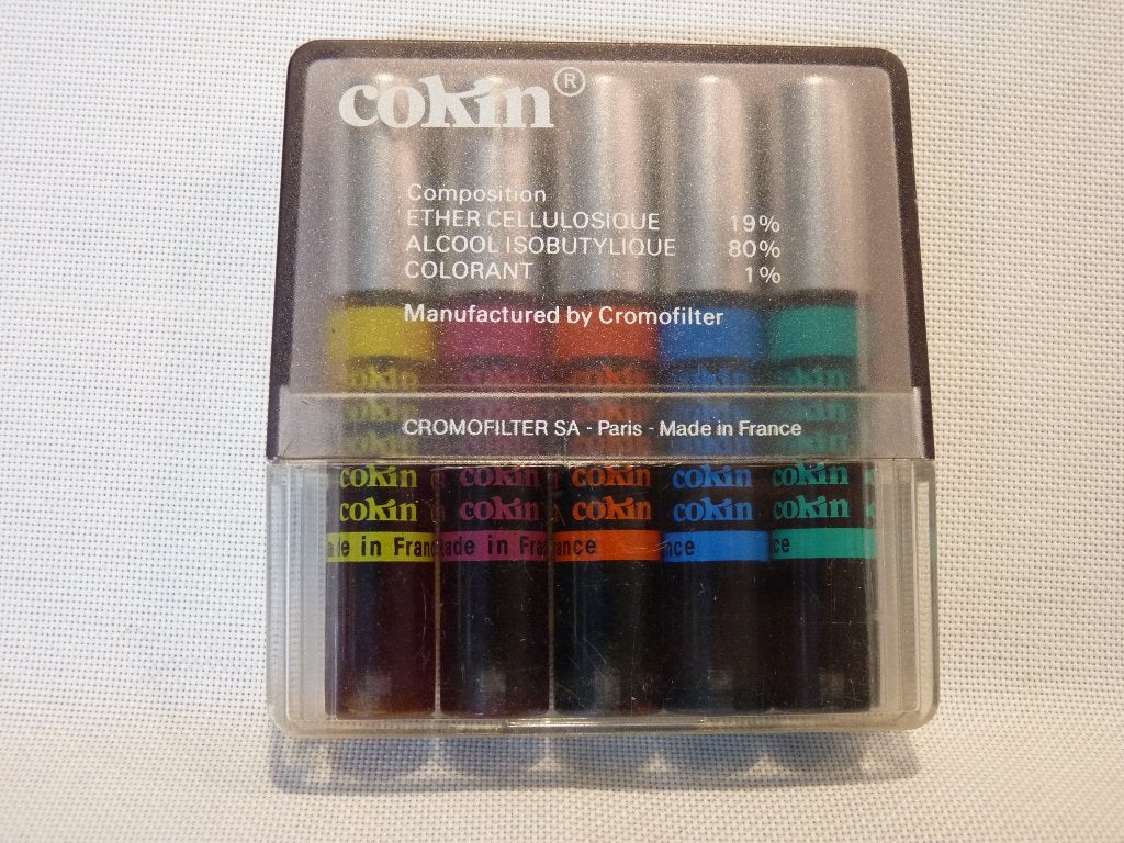 Cokin Cromofilter SA :  Cokin Coloured Varnish A 080 set, Minder dan 50 mm, Overige typen, Ophalen of Verzenden, Zo goed als nieuw