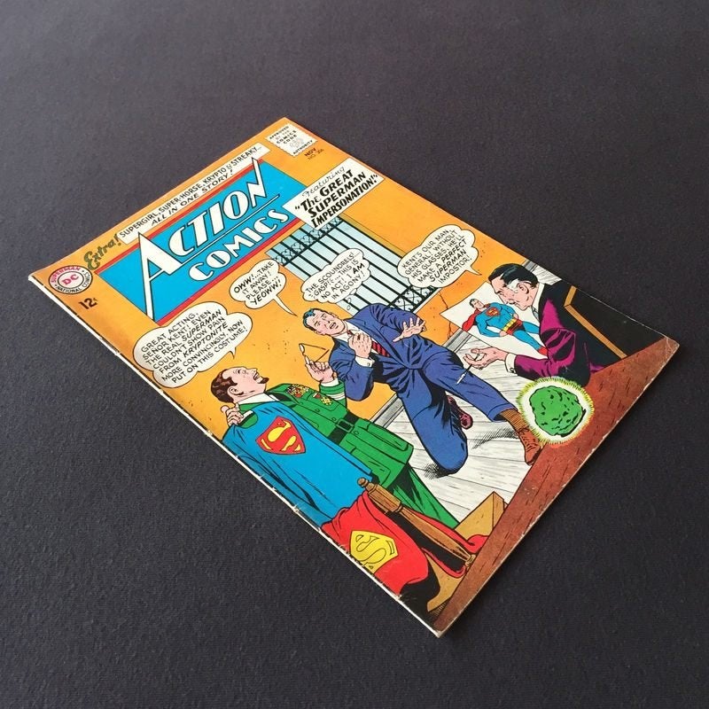 Action Comics Vol.1 #306 (1963) FN- (5.5), Boeken, Strips | Comics, Amerika, Ophalen of Verzenden, DC Comics, Gelezen