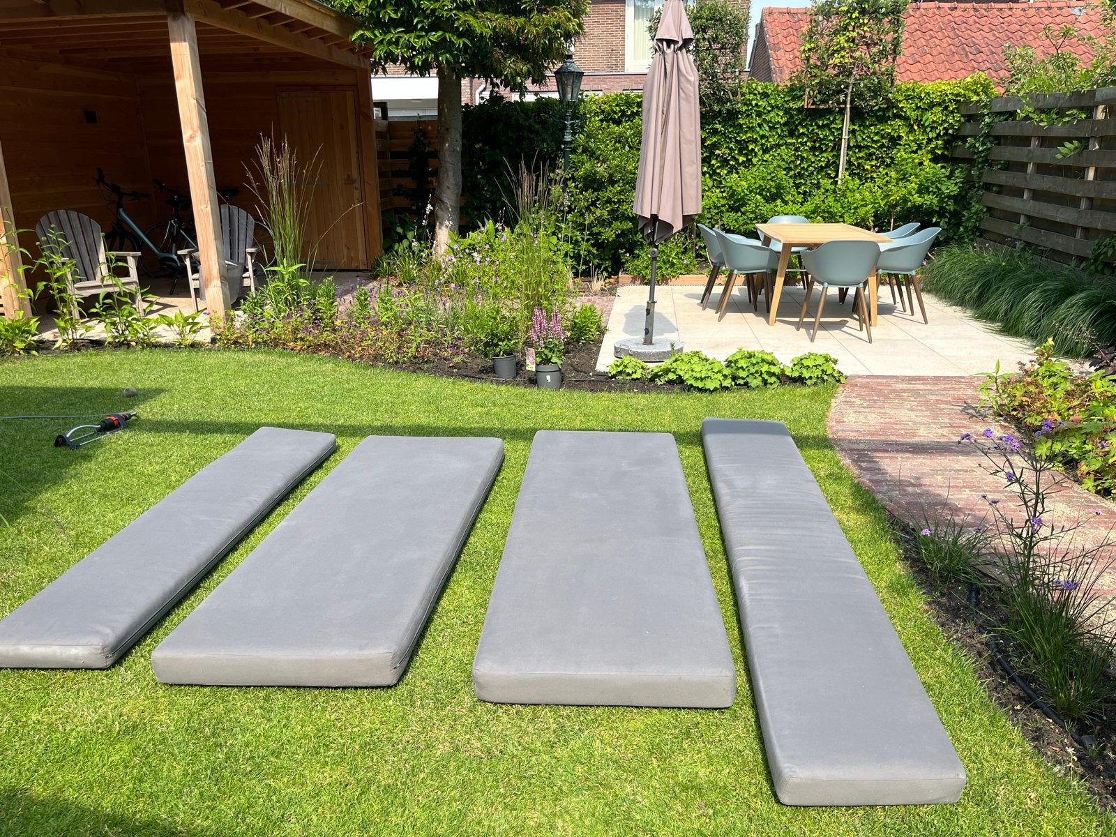 Loungekussens voor hoekbank - Zit- en rugdeel, Ophalen, Gebruikt