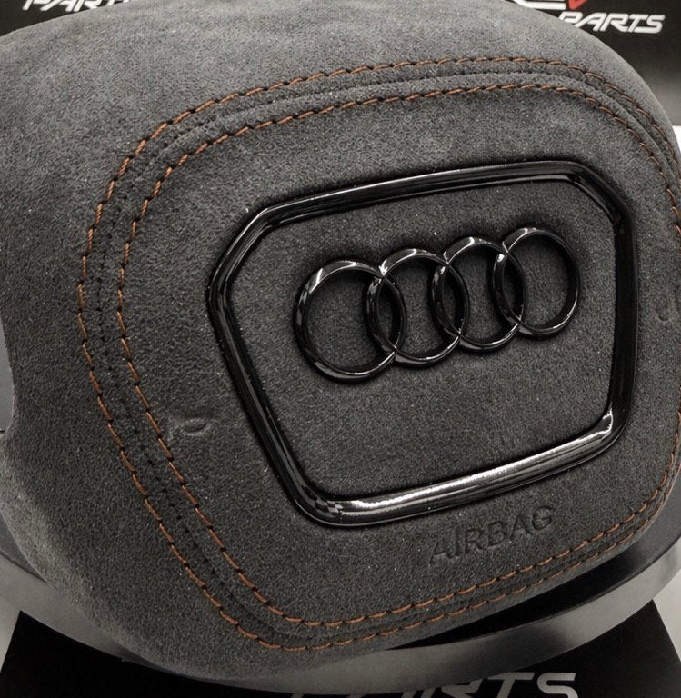 custom Alcantara audi airbag COVER, Ophalen of Verzenden, Nieuw, Audi